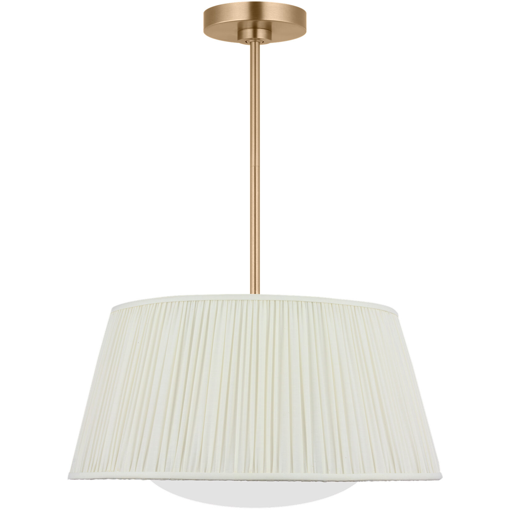 Vilera LED 18.13 inch Satin Brass Pendant Ceiling Light