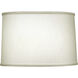 Ellie Pearl 15 inch Lampshade, Drum