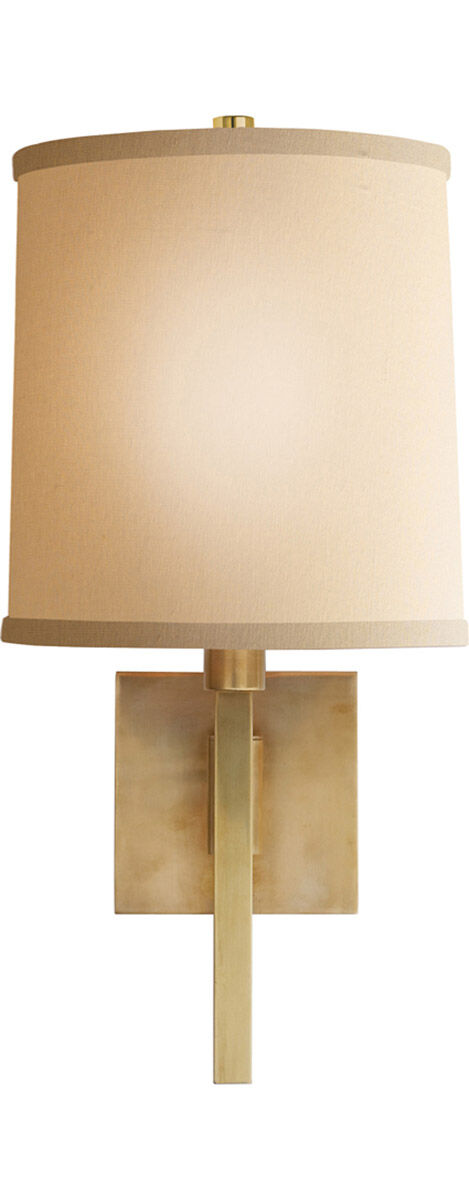 Barbara Barry Aspect 1 Light 7.75 inch Soft Brass Articulating Sconce Wall Light, Small