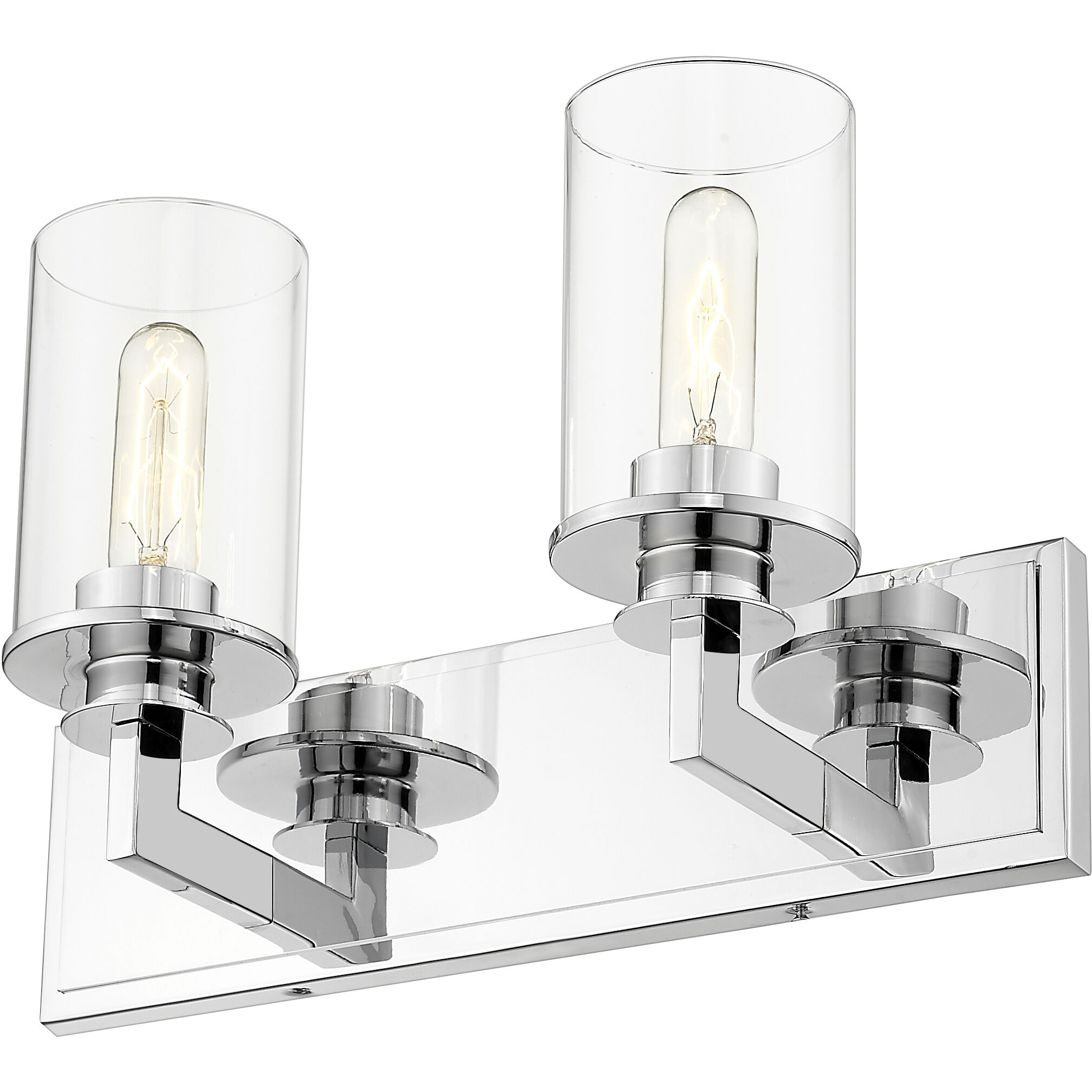 Savannah 2 Light 16.25 inch Chrome Vanity Wall Light