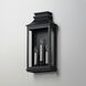 Savannah VX 3 Light 22 inch Black Oxide Outdoor Wall Mount
