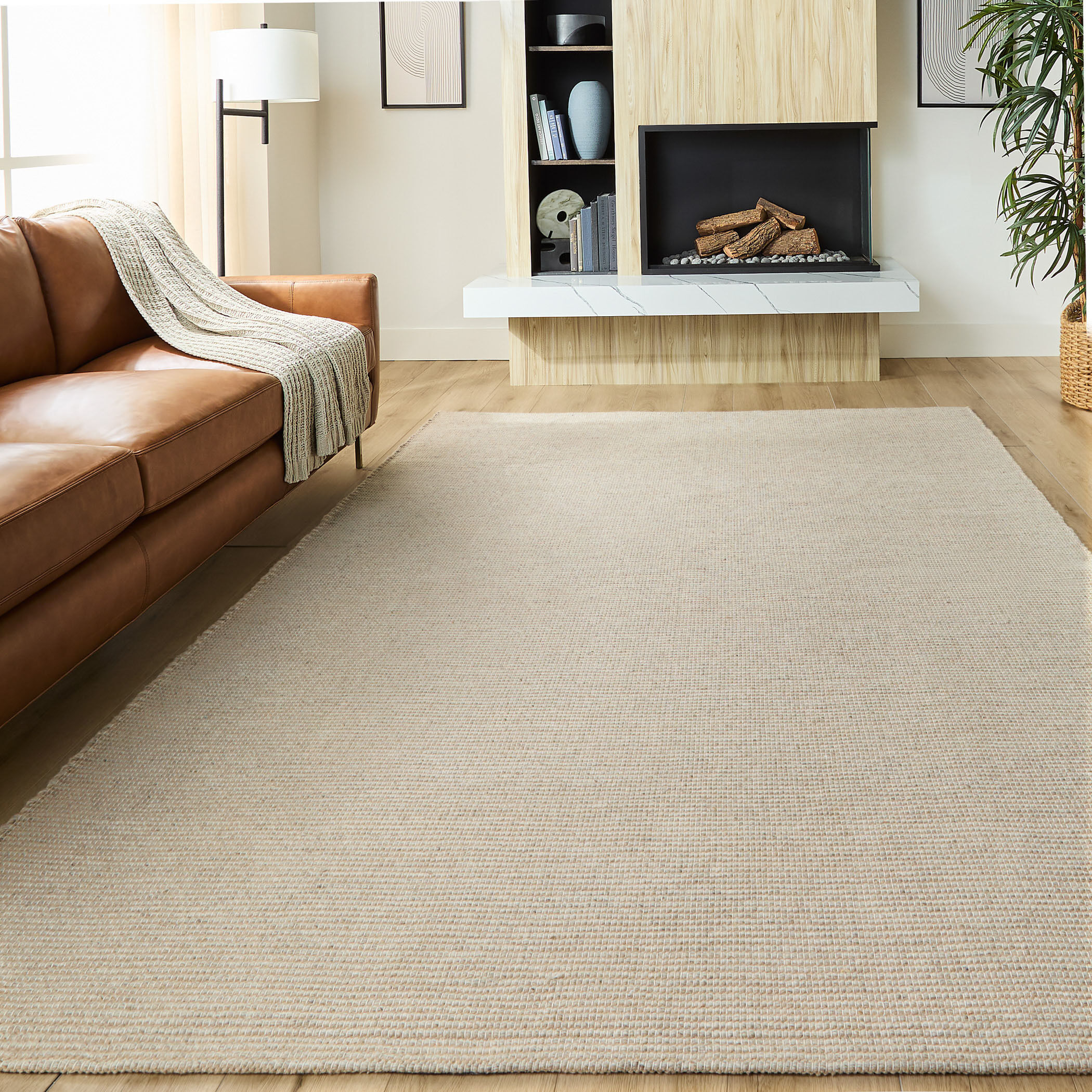 Saira 114 X 79 inch Neutral Rug in 6 x 9