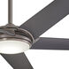 Raptor 60 inch Gun Metal Ceiling Fan
