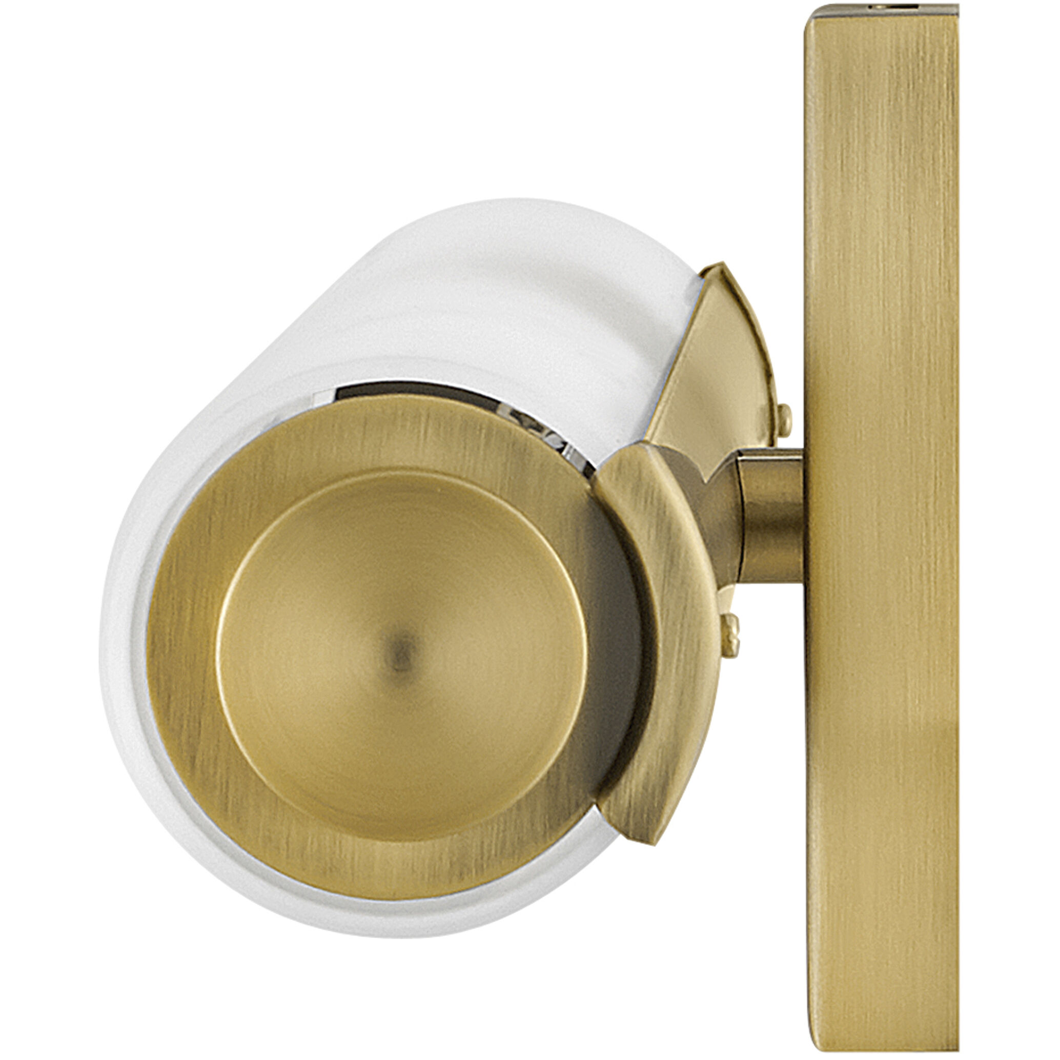 Marti LED 22.75 inch Lacquered Brass Bath Light Wall Light, Linear