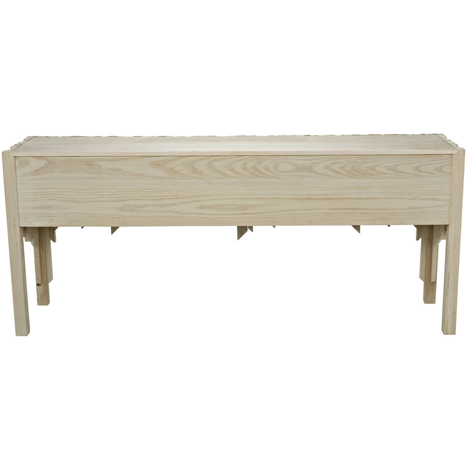 Desdemona 76 X 18.5 inch Bleached Sideboard, 3 Drawers