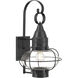 Classic 1 Light 18.5 inch Gun Metal Outdoor Sconce