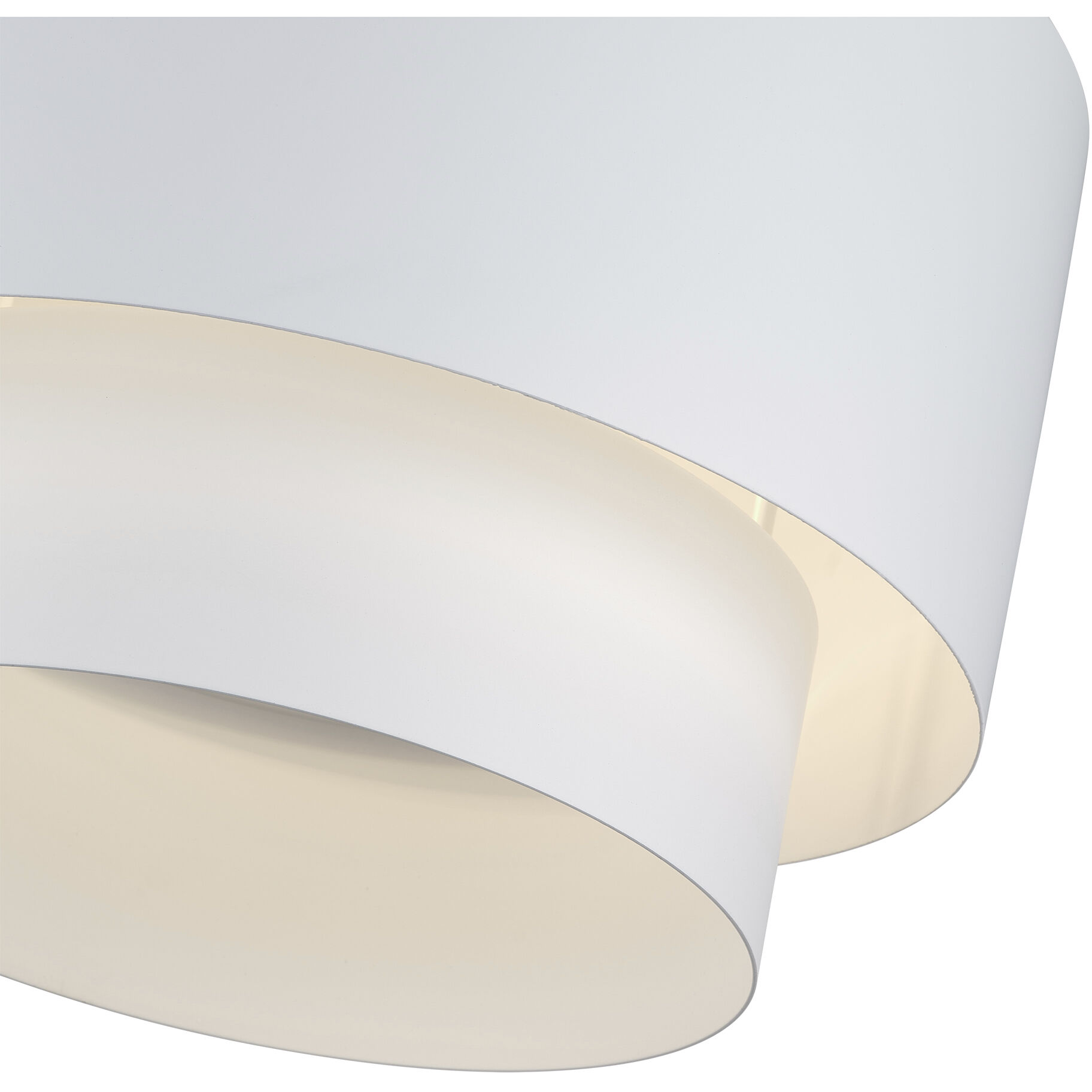 Zolana 2 Light 12 inch White Semi Flush Mount Ceiling Light, Medium