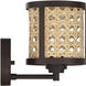 Malaya 1 Light 6.13 inch Aged Bronze Brushed Wall Sconce Wall Light