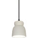 Radiance Collection 1 Light 7.5 inch Bisque Pendant Ceiling Light