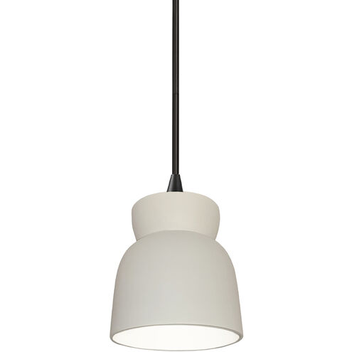 Radiance Collection 1 Light 7.5 inch Bisque Pendant Ceiling Light