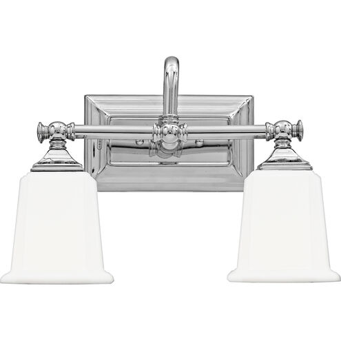 Nicholas 2 Light 15.00 inch Bathroom Vanity Light