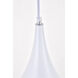 Nora 1 Light 6 inch White Pendant Ceiling Light