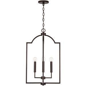 Carter 4 Light 16 inch Bronze Foyer Ceiling Light