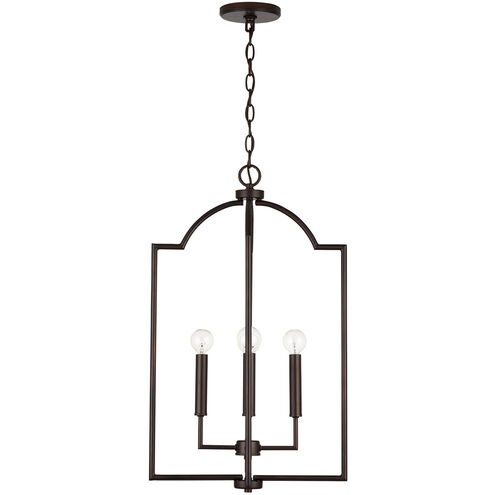 Carter 4 Light 16 inch Bronze Foyer Ceiling Light