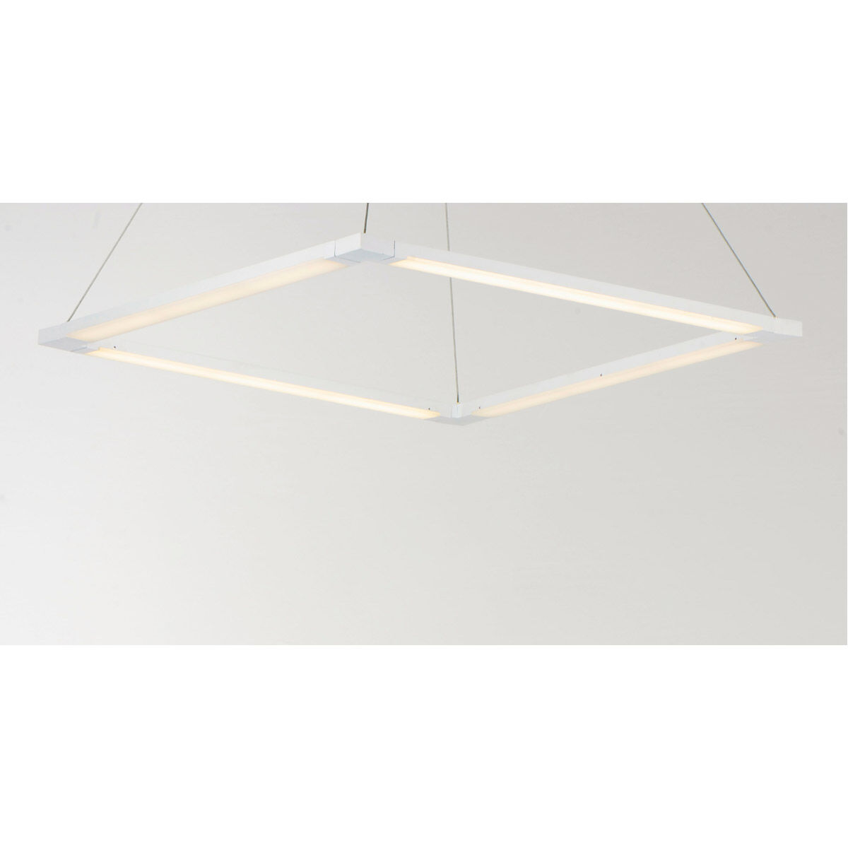 Rotator LED 27.5 inch Matte White Single Pendant Ceiling Light