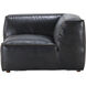 Luxe Black Corner Chair