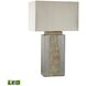 Musee 32 inch 9.50 watt Gray Outdoor Table Lamp in LED