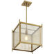 Jacobs 1 Light 14 inch Warm Brass Pendant Ceiling Light