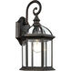 Wentworth 1 Light 16 inch Rust Outdoor Wall Lantern