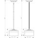 Renaud LED 6.75 inch Matte Black Pendant Ceiling Light