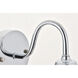 Serif 1 Light 5 inch Chrome Wall Sconce Wall Light