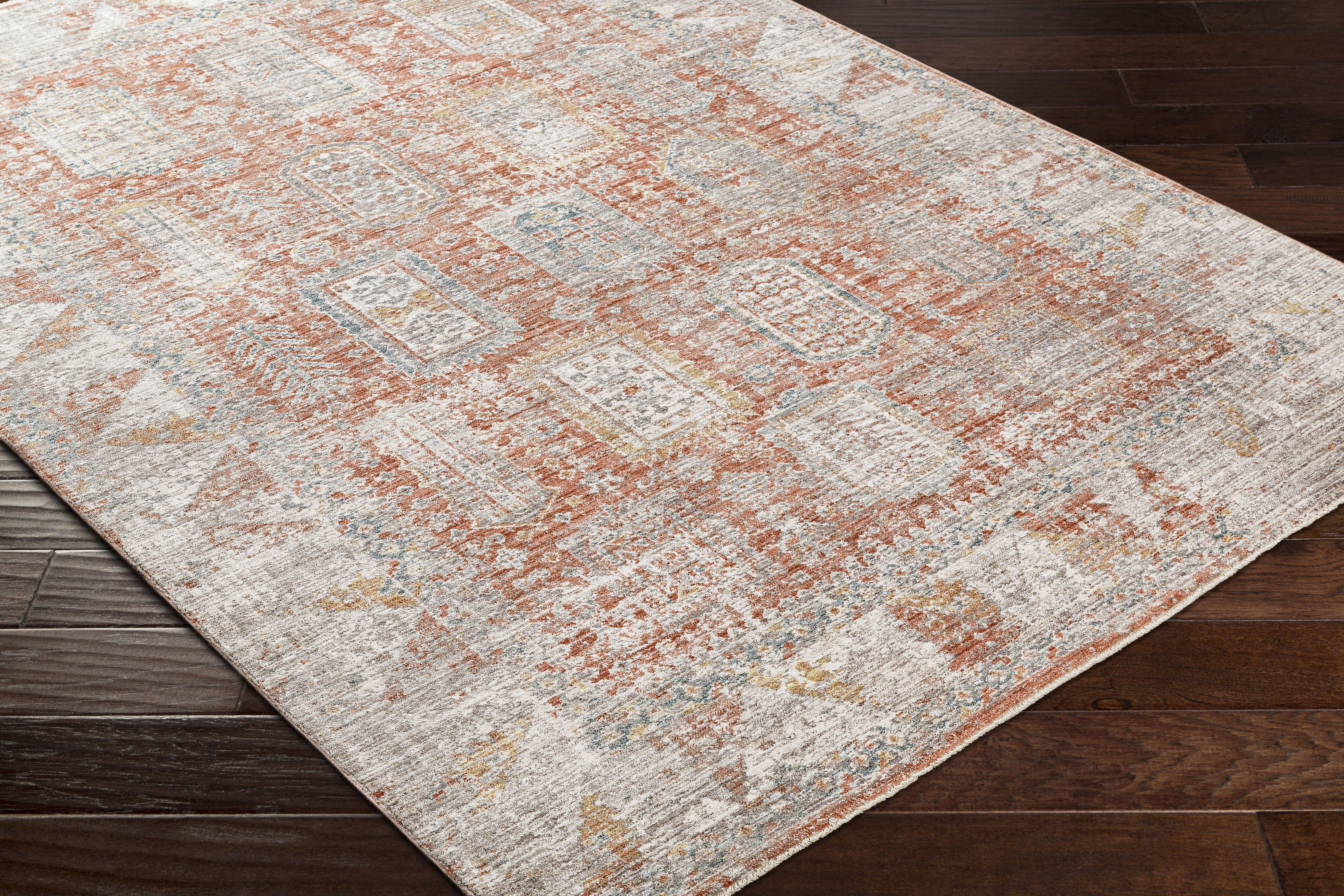 Carlisle 93 X 63 inch Taupe Rug, Rectangle