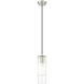 Alton 1 Light 4.75 inch Brushed Nickel Pendant Ceiling Light
