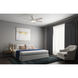 Georgetown 52 inch Fresh White with Light Gray Oak Blades Ceiling Fan
