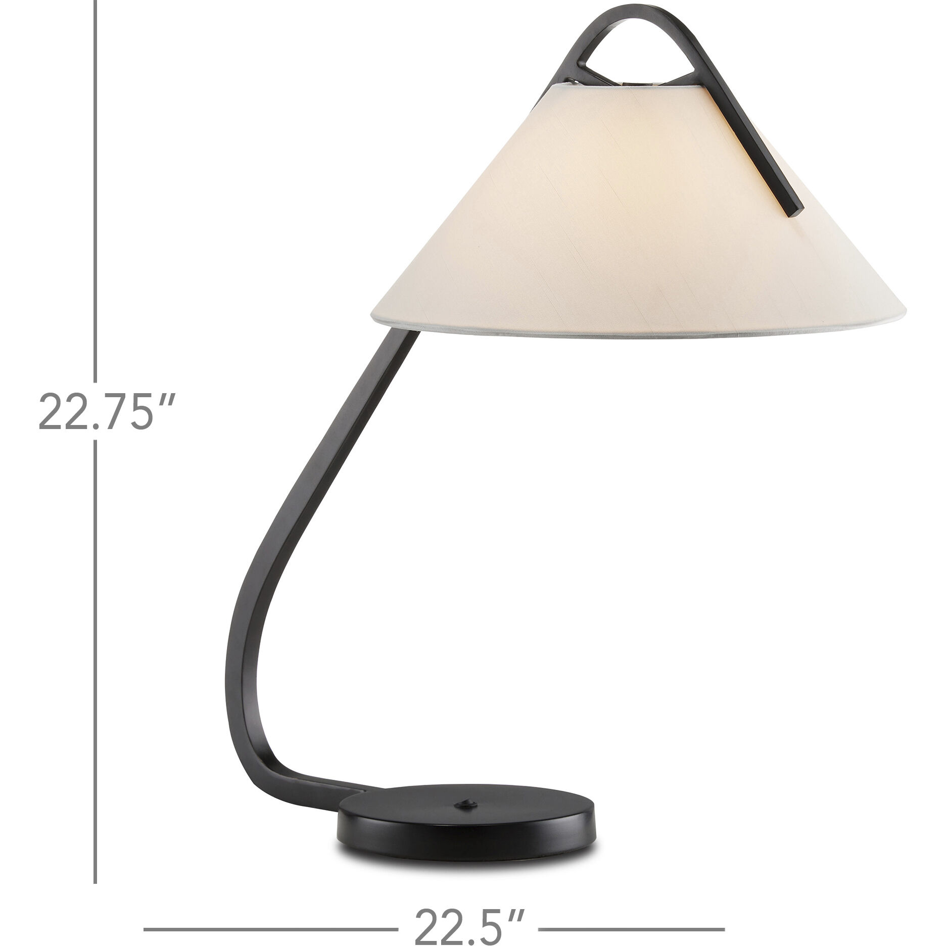 Frey 22.75 inch Oil Rubbed Bronze Desk Lamp Portable Light