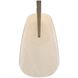 Zelda 1 Light 8 inch Champagne and White Bronze Wall Sconce Wall Light
