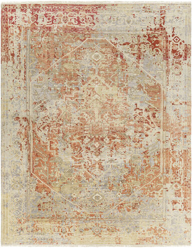 Shiraz 168 X 120 inch Burnt Orange Rug, Rectangle