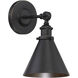 Glenn 9 inch 60.00 watt Classic Bronze Adjustable Wall Sconce Wall Light, Essentials