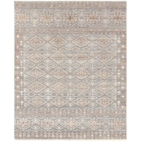 Hollis 72 X 48 inch Gray Rug, Rectangle