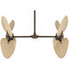 Palisade Rust Ceiling Fan Motor, Blades Sold Separately, Motor Only