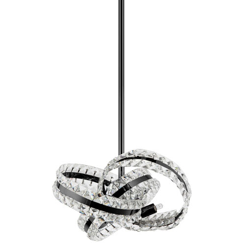 Knot 4 Light 14 inch Matte Black Pendant Ceiling Light