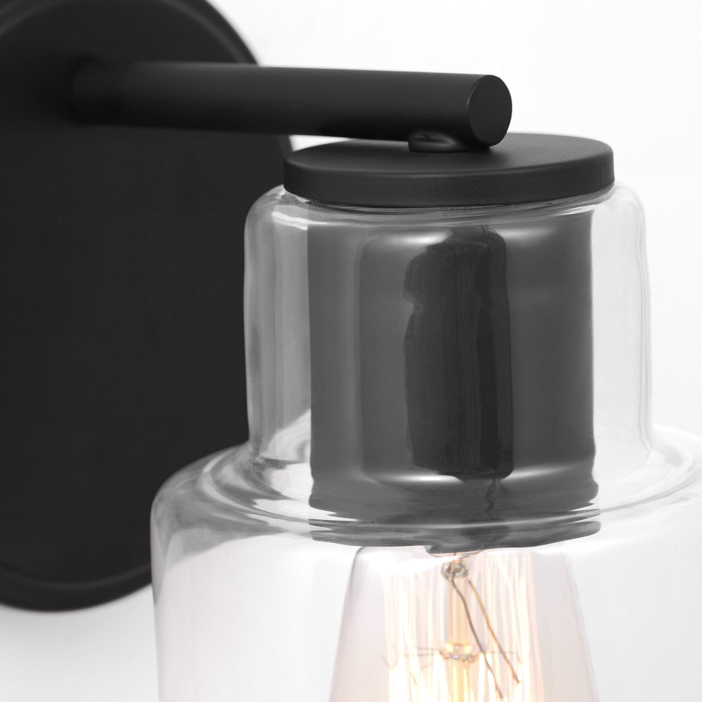 Drew & Jonathan Sayward 1 Light 5 inch Midnight Black Sconce Wall Light