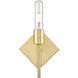 Mia LED 6.38 inch Satin Brass ADA Sconce Wall Light