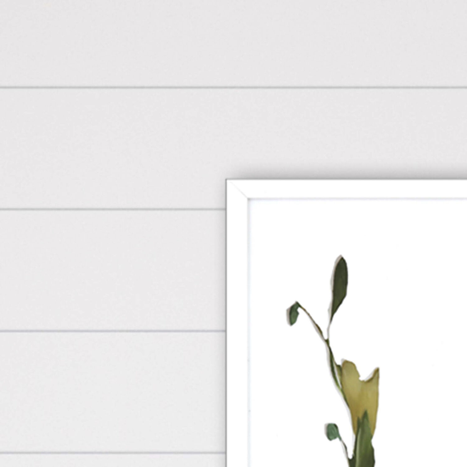 Underwater Living Blue and White and Turquoise and Green Framed Art, The Studio