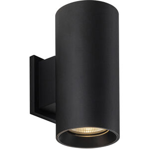 Lorna LED 12 inch Textured Black Exterior Wall 