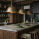 Sedona 1 Light 18 inch Oxidized Brass Pendant Ceiling Light