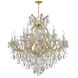 Maria Theresa 19 Light 38 inch Gold Chandelier Ceiling Light in Clear Spectra
