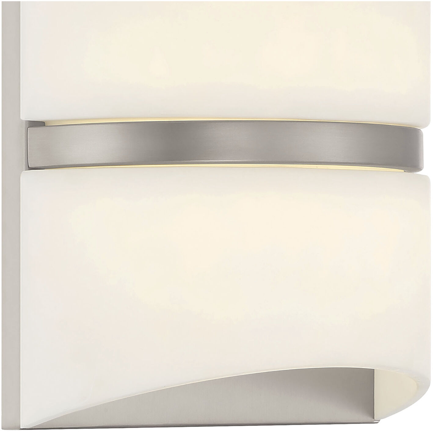 Velaux LED 8.5 inch Brushed Nickel Wall Sconce Wall Light