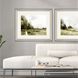 Landscapes Collection Green Framed Art
