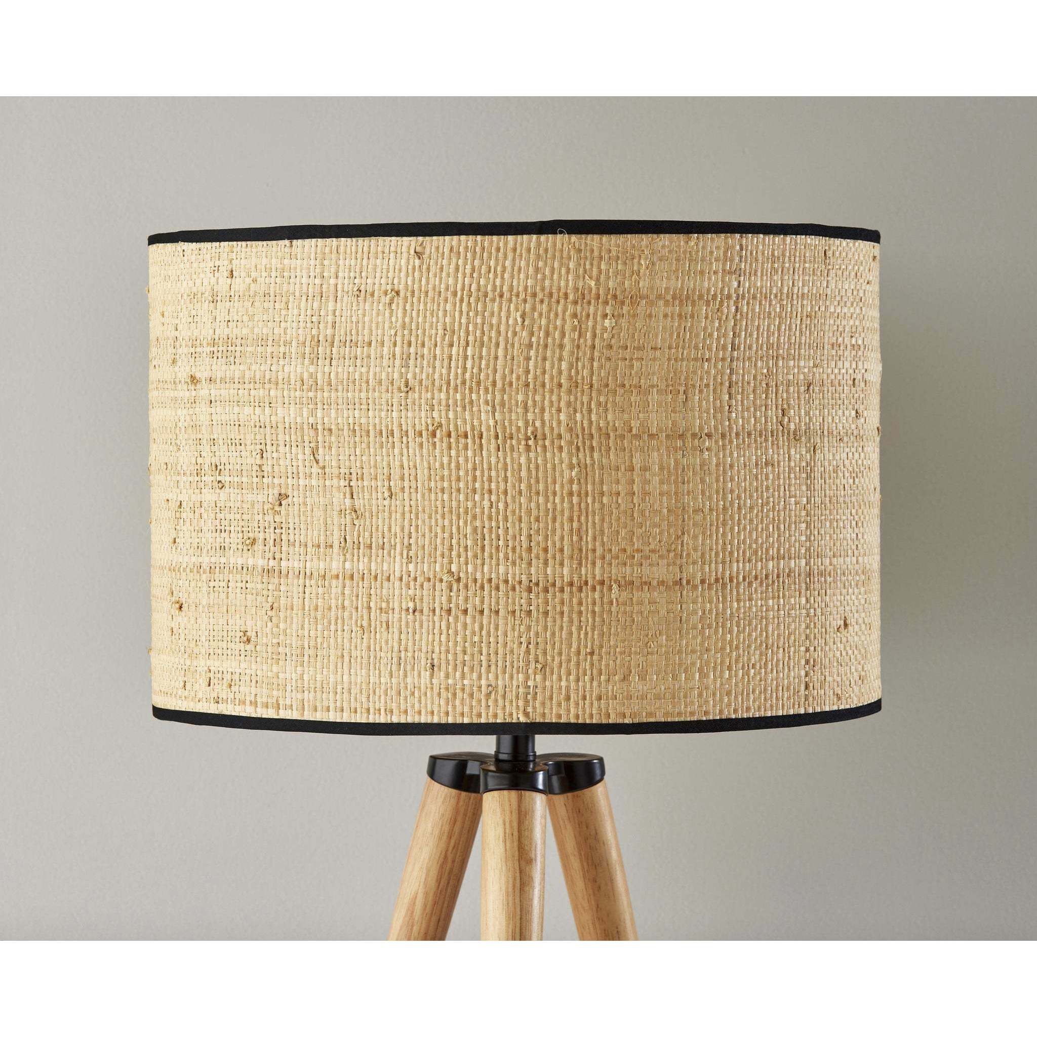Jackson 26.25 inch 100.00 watt Natural Wood with Black Accents Table Lamp Portable Light