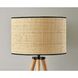 Jackson 26.25 inch 100.00 watt Natural Wood with Black Accents Table Lamp Portable Light