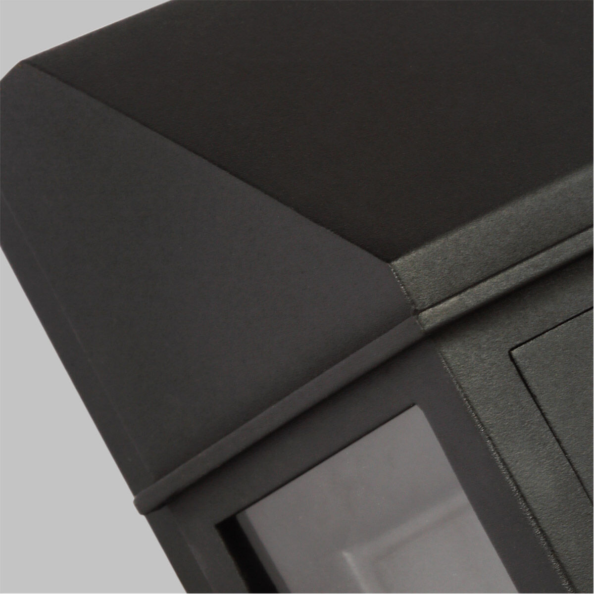 C&M by Chapman & Myers Hingham 2 Light 16 inch Textured Black Outdoor Wall Lantern