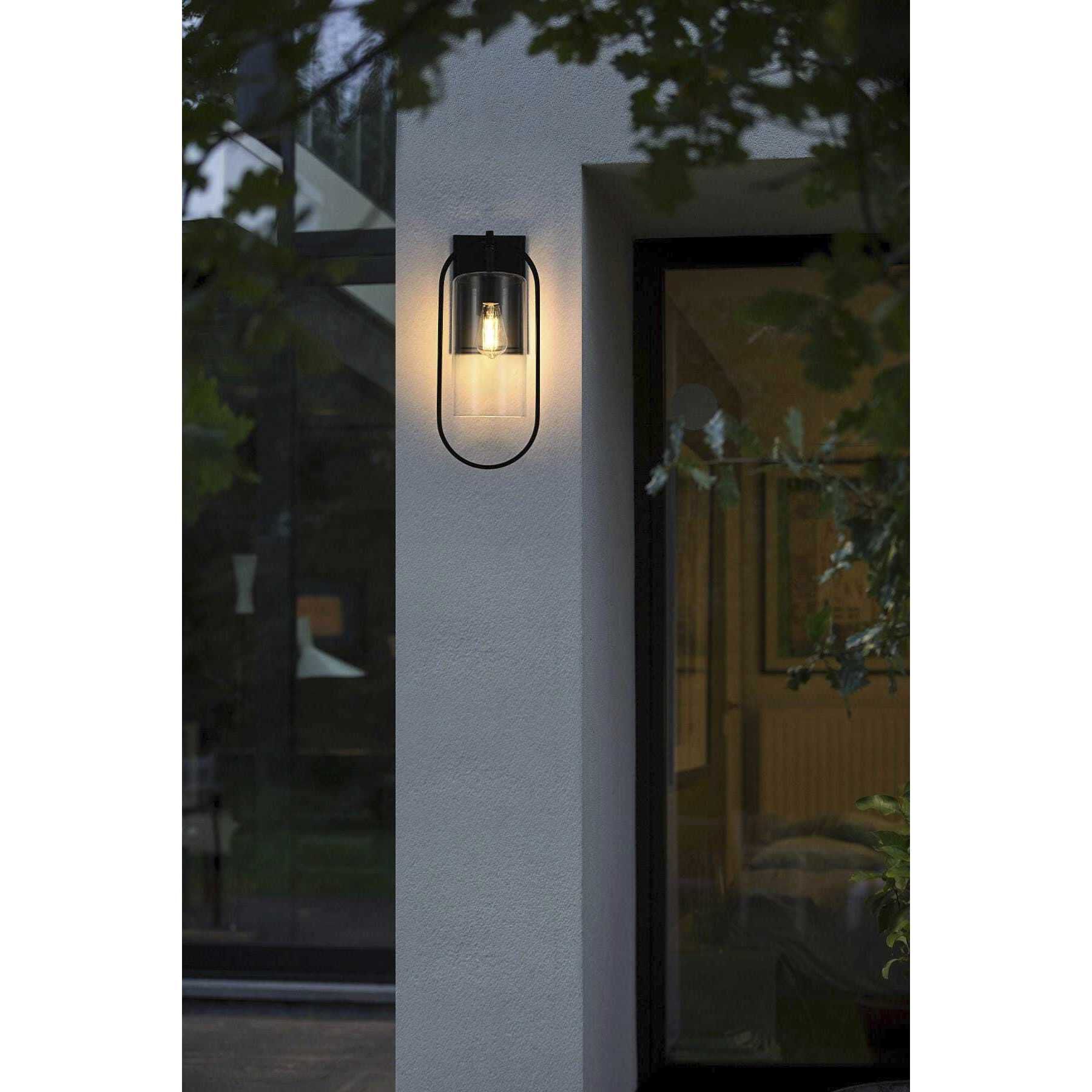 Jaxson 1 Light 20 inch Black Outdoor Wall Sconce