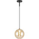 Magma LED 8.75 inch Amber Pendant Ceiling Light