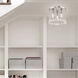 Elizabeth 3 Light 11 inch Brushed Nickel Flush Mount Ceiling Light