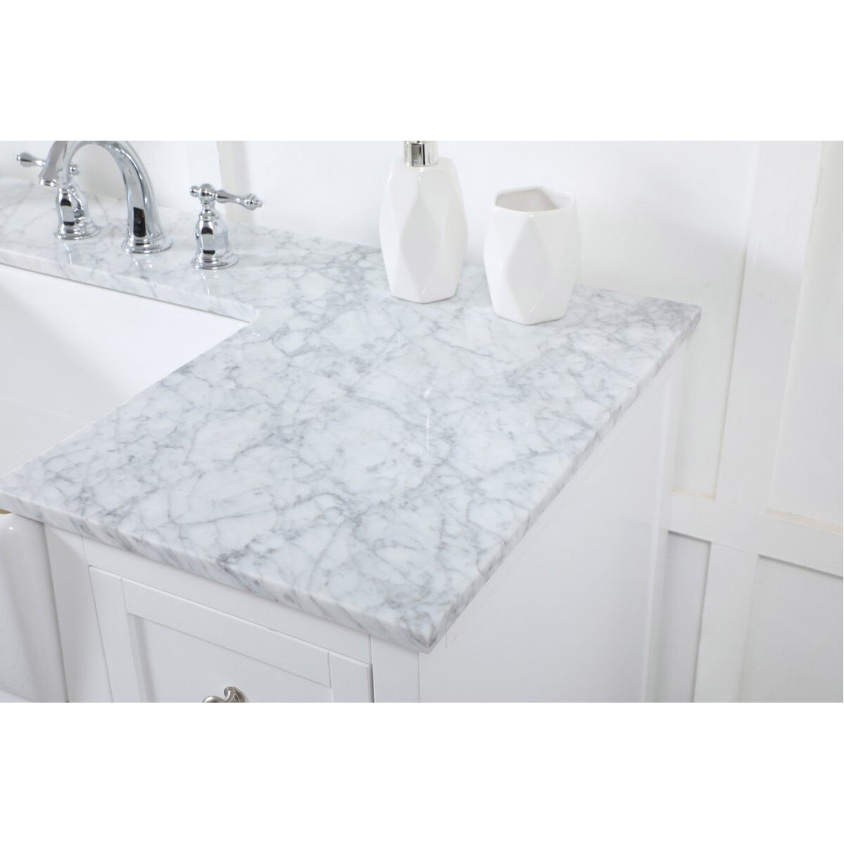 Franklin 48 X 22 X 35 inch White Bathroom Vanity Cabinet